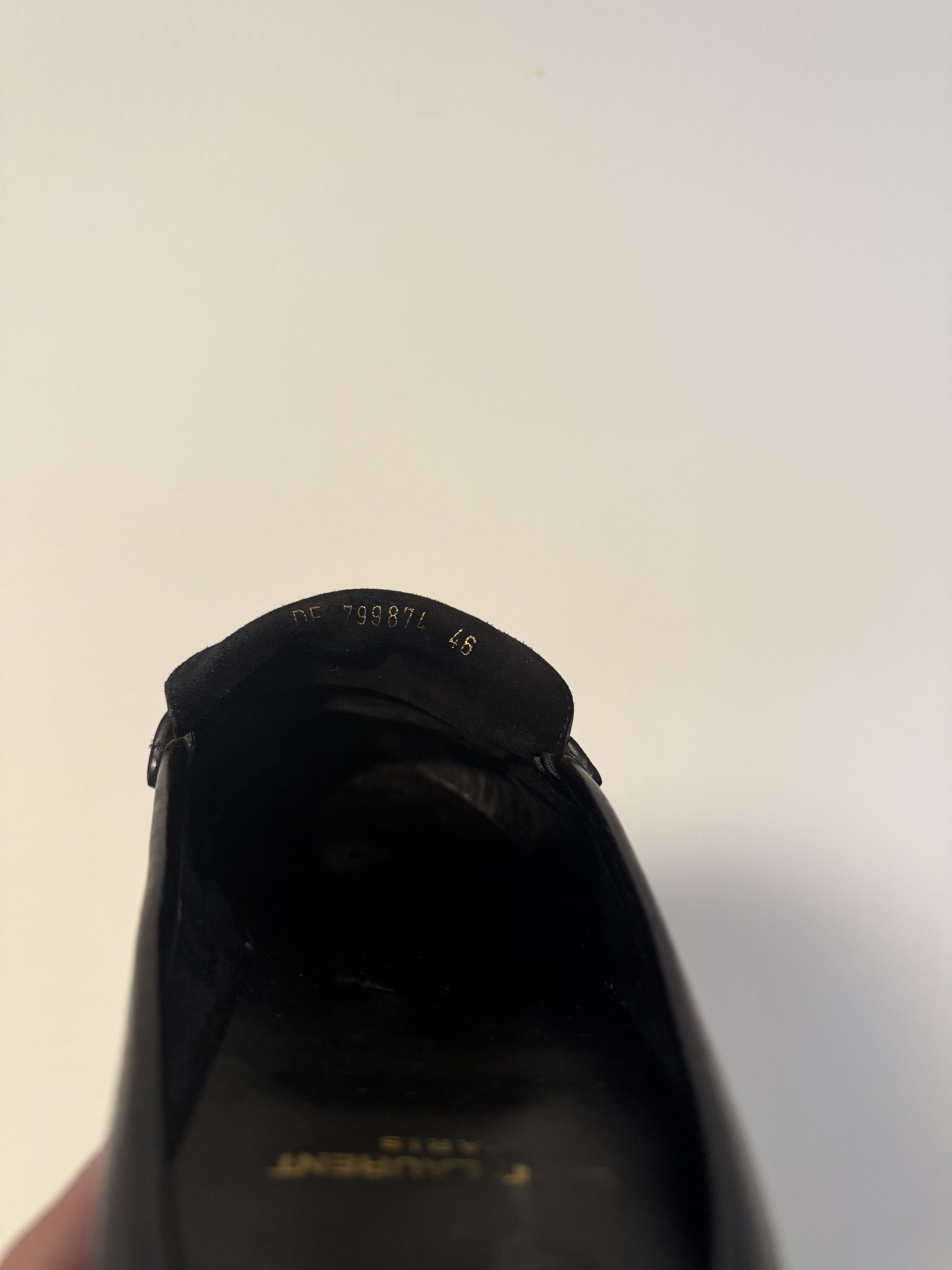 Saint Laurent Paris Lamb Skin Loafer Size US 13 / EU 46 - 9 Thumbnail
