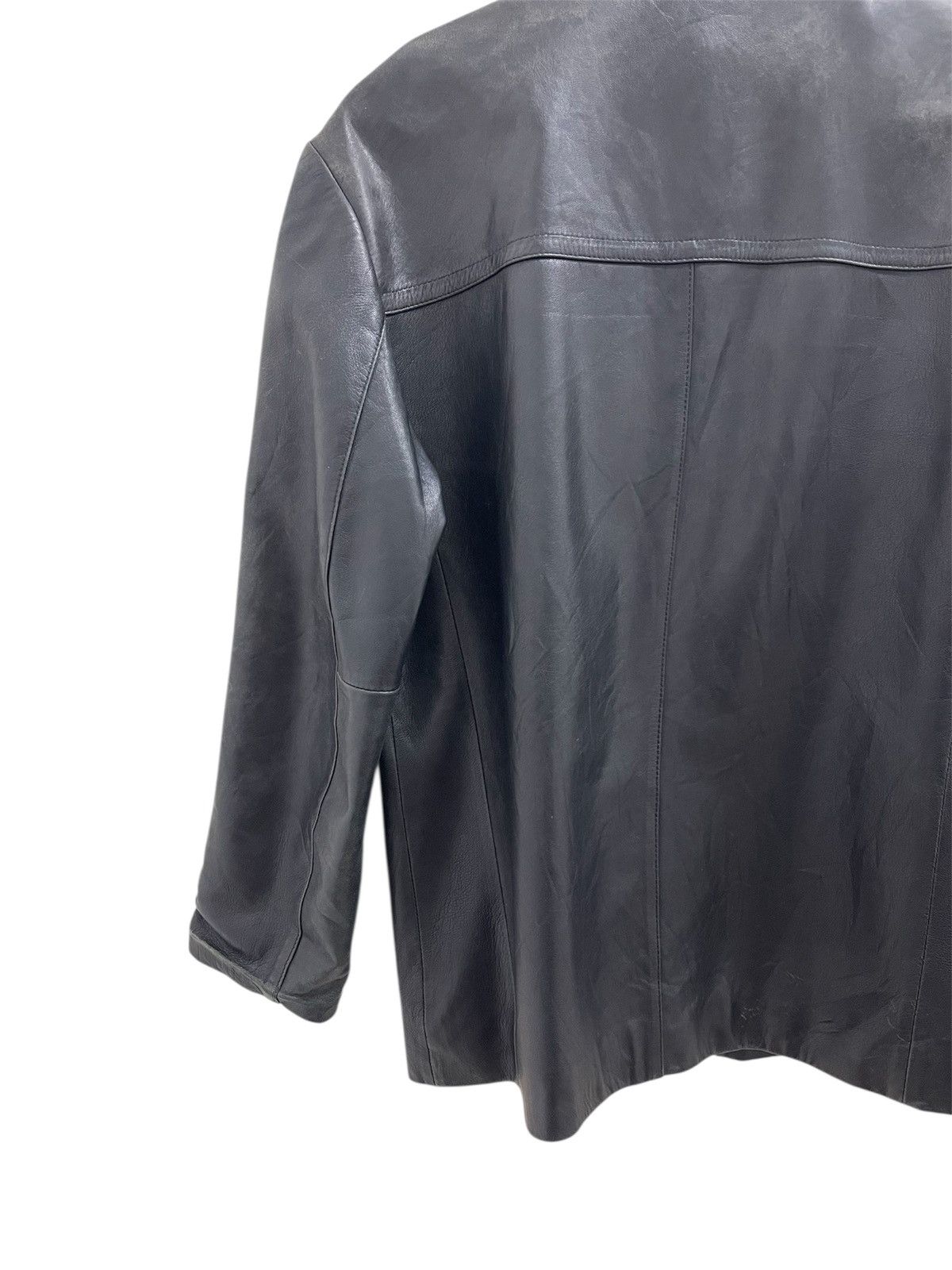 Leather Wind Armor Leather Biker Jacket Size US S / EU 44-46 / 1 - 7 Thumbnail