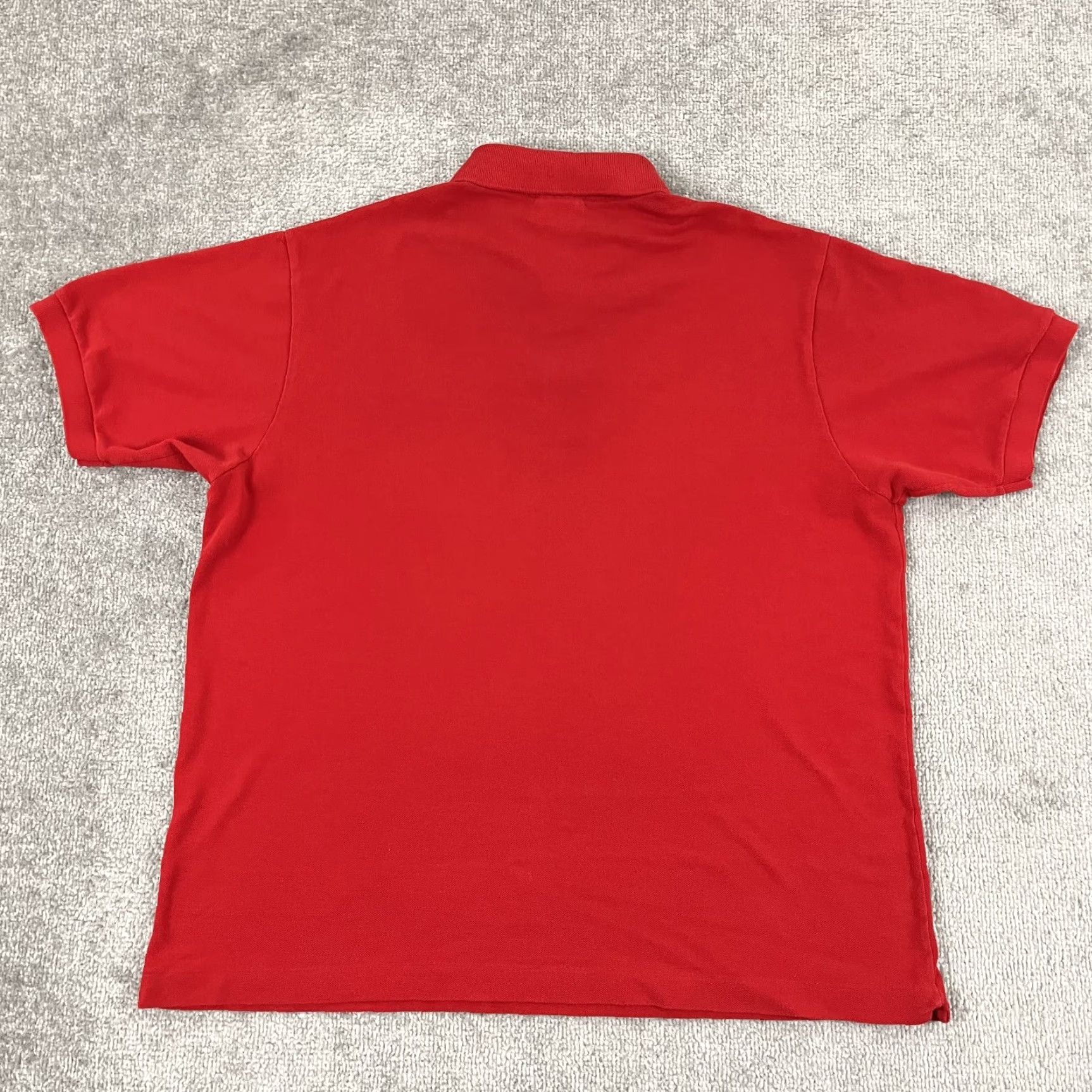 Lacoste Lacoste Polo Shirt Mens XL Size 7 Extra Large Preppy Short Sleeve Red 100% Cotton Logo Croc Classic Fit Golf Tennis Size US XL / EU 56 / 4 - 7 Thumbnail