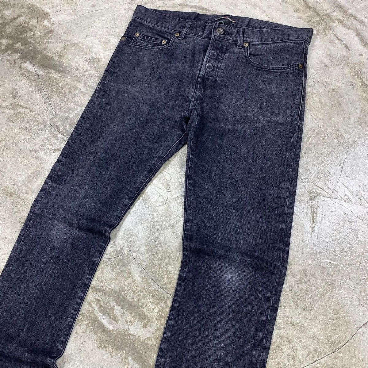 Saint Laurent Paris Hedi Slimane SS2015 ‘Psych Rock’ D01 Skinny Jeans Size US 32 / EU 48 - 2 Thumbnail