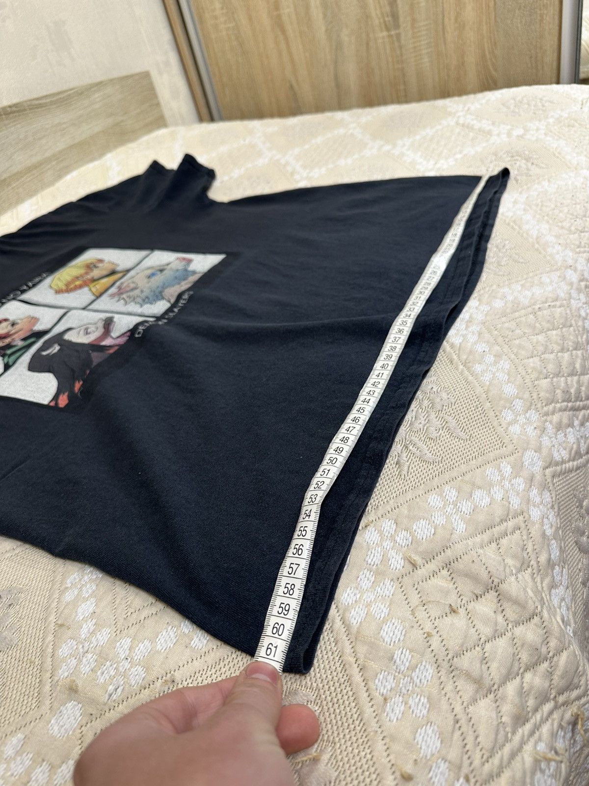 Anime 🔥 Demon Slayer Kimetsu no Yaiba Anime Promo T Shirt Manga Size US XL / EU 56 / 4 - 8 Thumbnail