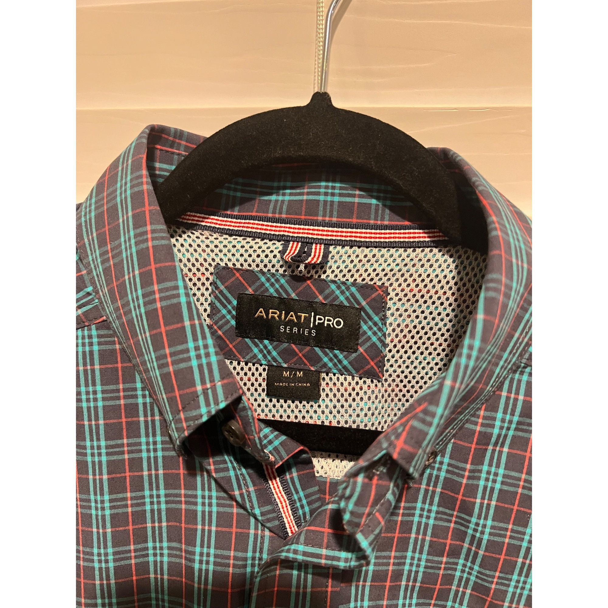 Ariat Ariat Pro Series Long Sleeve Button Up Dress Shirt - Size M Size US M / EU 48-50 / 2 - 3 Thumbnail