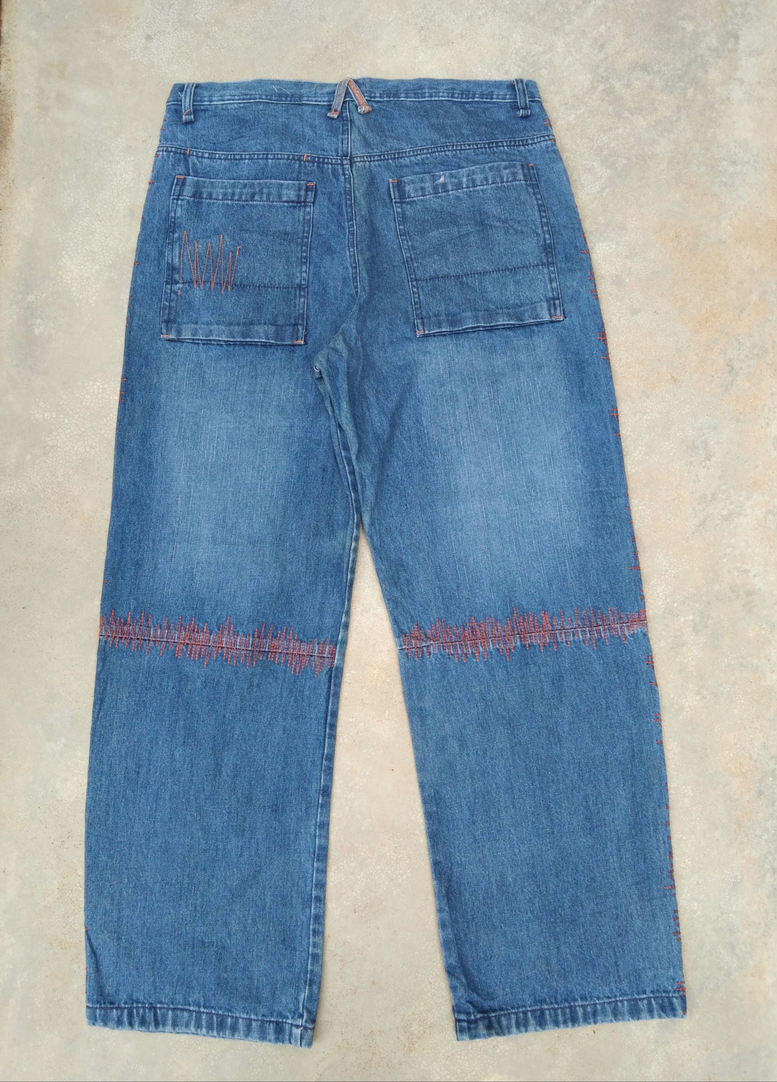 Vintage Brud Baggy Jnco Jeans Style 36x33