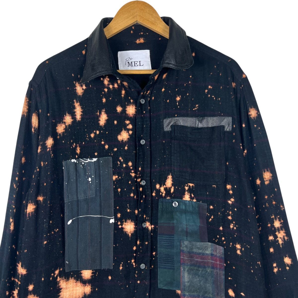 14th Addiction Rare remel remake acid wash shirt Size US M / EU 48-50 / 2 - 3 Thumbnail