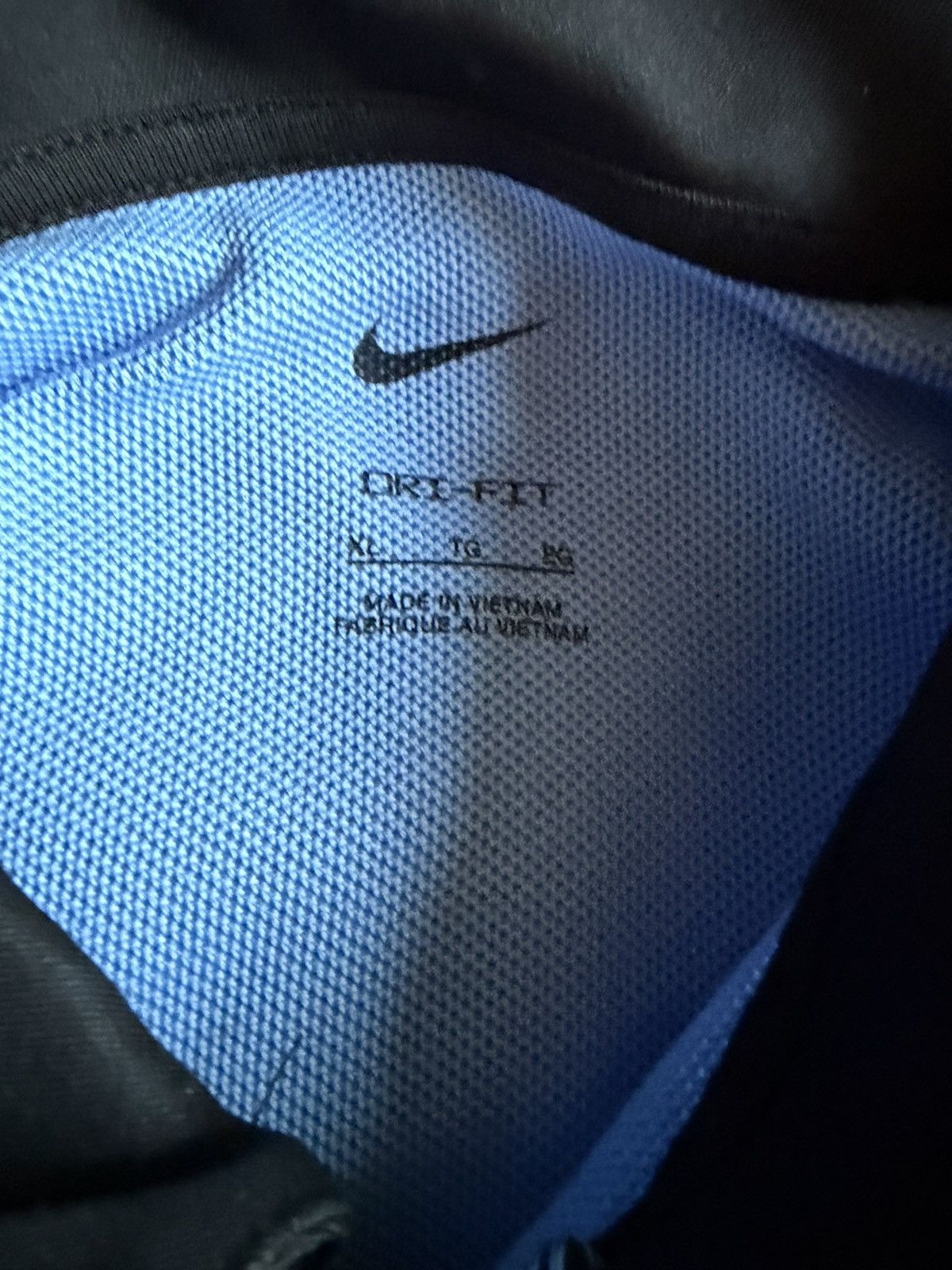 Nike Nike Men's North Carolina UNC Rugby Polo Size US XL / EU 56 / 4 - 4 Thumbnail