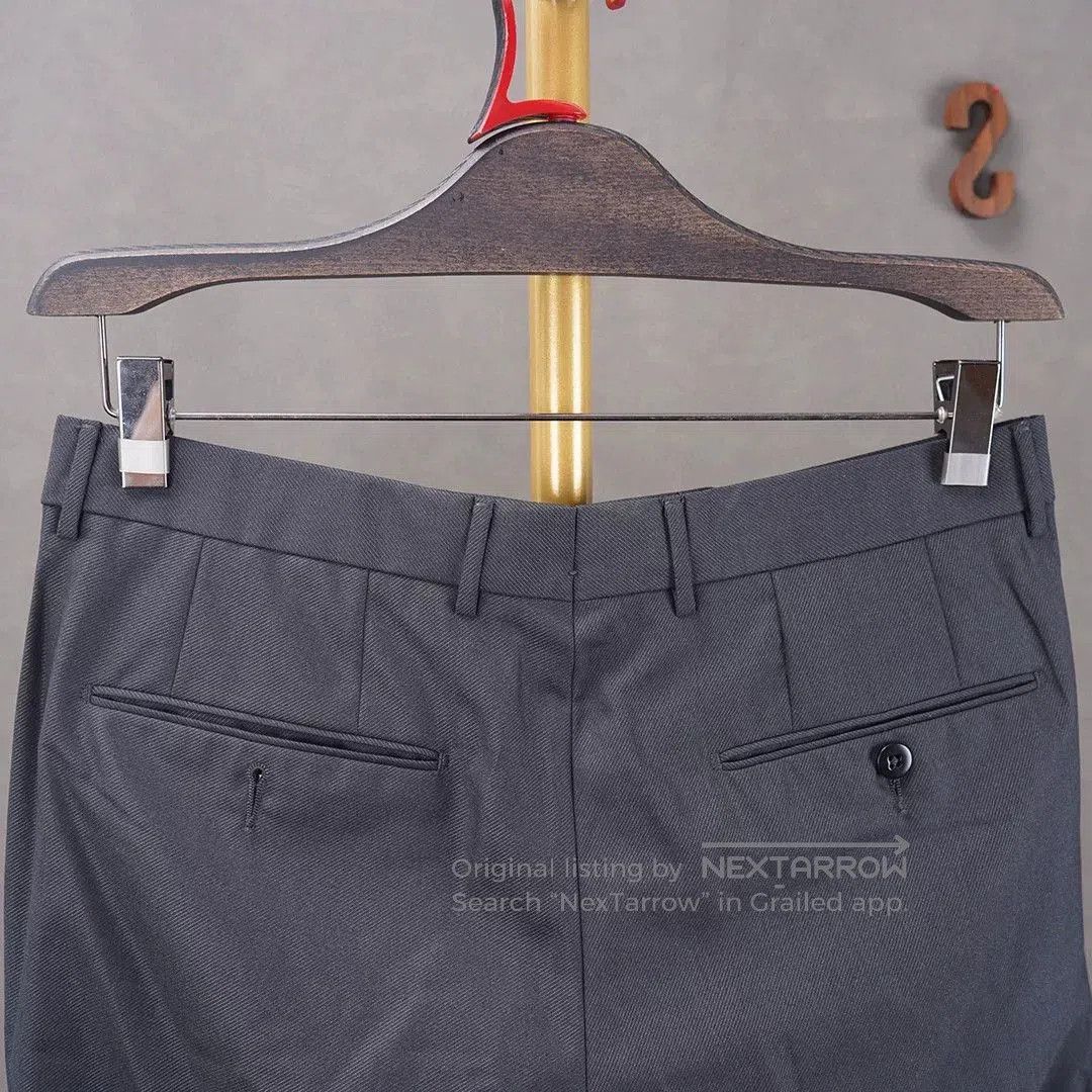 Ermenegildo Zegna ZEGNA Men's Dress Trousers Wool Silk Blend. Size US 30 / EU 46 - 4 Thumbnail