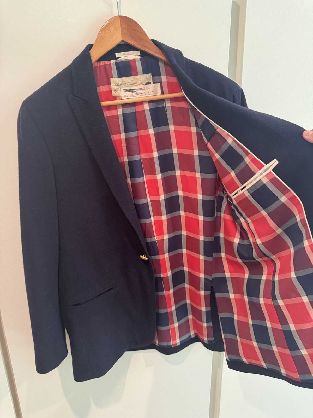 Gant Rugger Gant Rugger Navy Blazer Size 40S - 7 Thumbnail