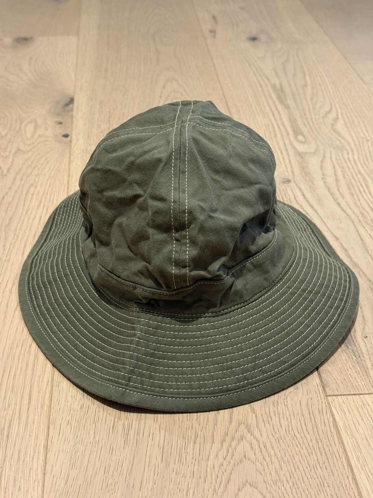 Orslow Navy Bucket Hat Size ONE SIZE - 1 Thumbnail