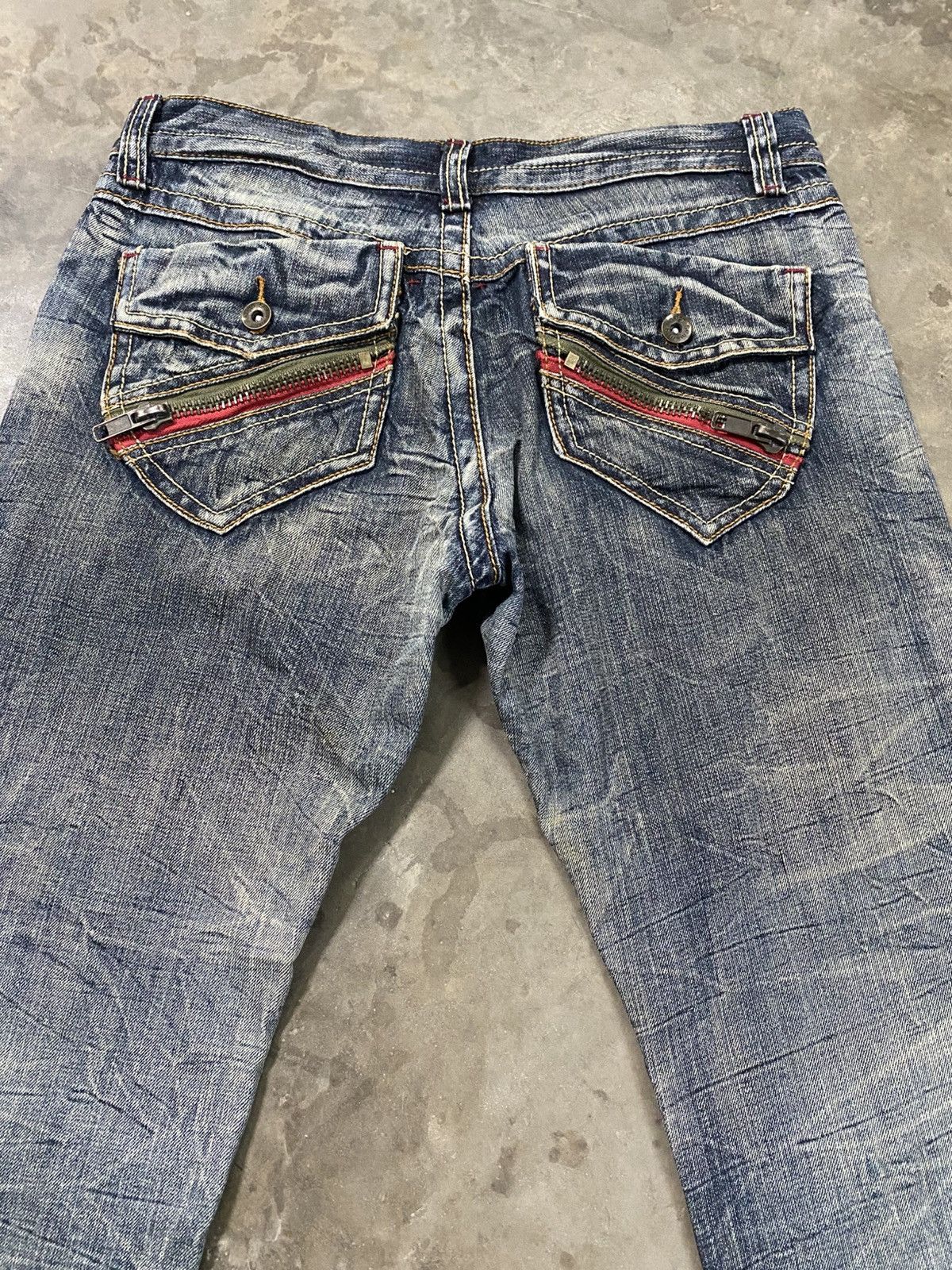 If Six Was Nine × Tornado Mart × semanticdesign Flare Jeans Japan Semantic Design Clawsmark Distressed @193 Size US 31 - 7 Thumbnail