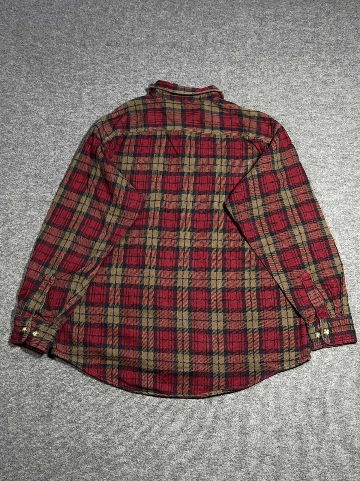 Flannel vintage flannel Cabelas plaid shirt checkered 90s Y2K Size US XL / EU 56 / 4 - 7 Thumbnail