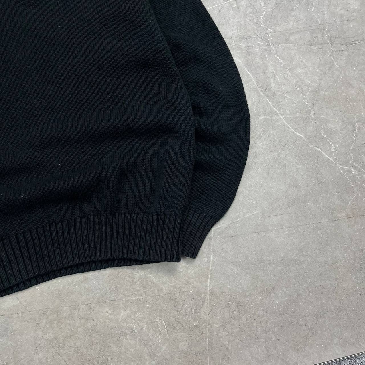 Japanese Brand Black Polo Raplh Lauren Black 1/4 Zip Sweatshirt Size M Size US M / EU 48-50 / 2 - 11 Thumbnail