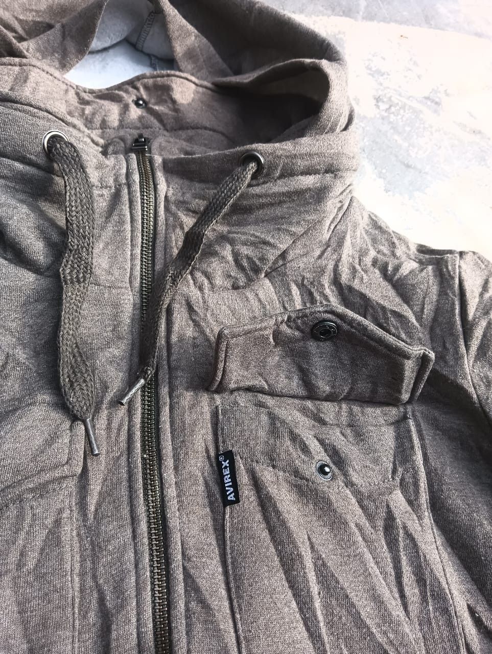 Avirex × Vintage Avirex allied airborne zip up hoodie jacket Size US S / EU 44-46 / 1 - 5 Thumbnail