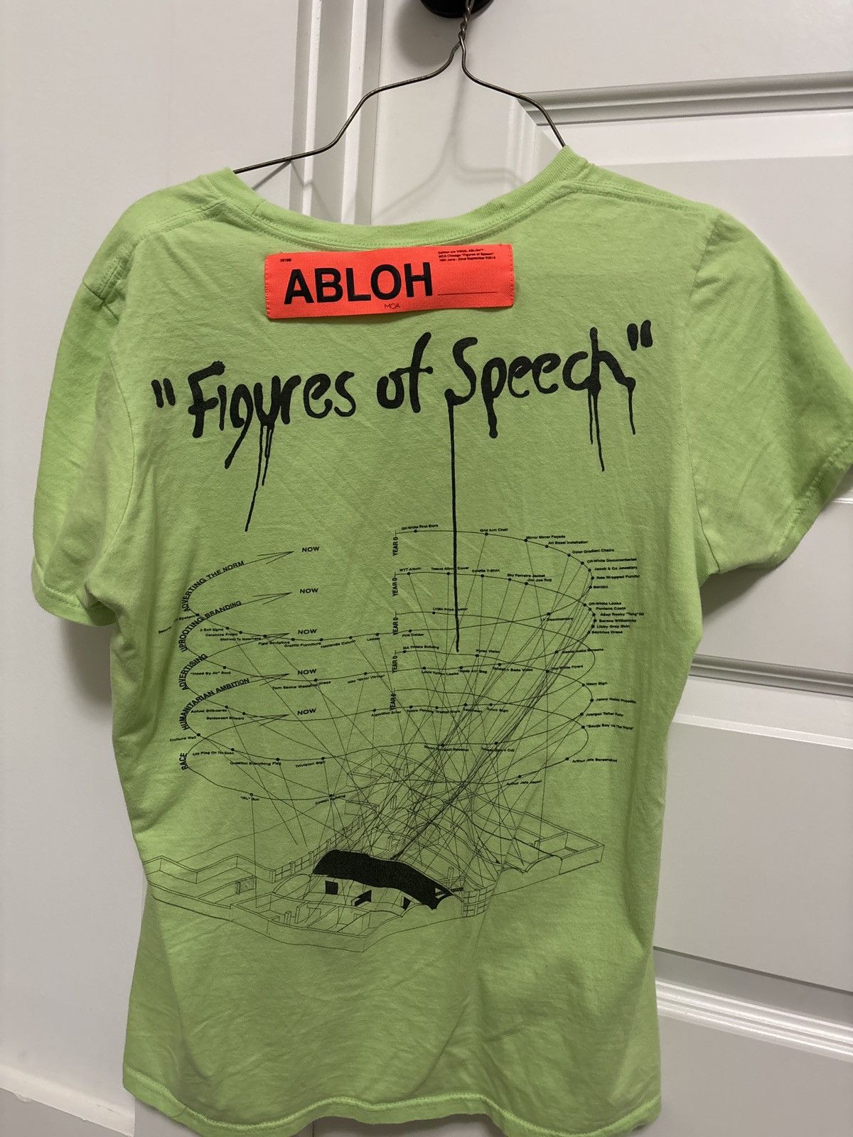 Off-White Off-White Virgil Abloh MCA Chicago “Figures of Speech” Tee Size US S / EU 44-46 / 1 - 2 Thumbnail