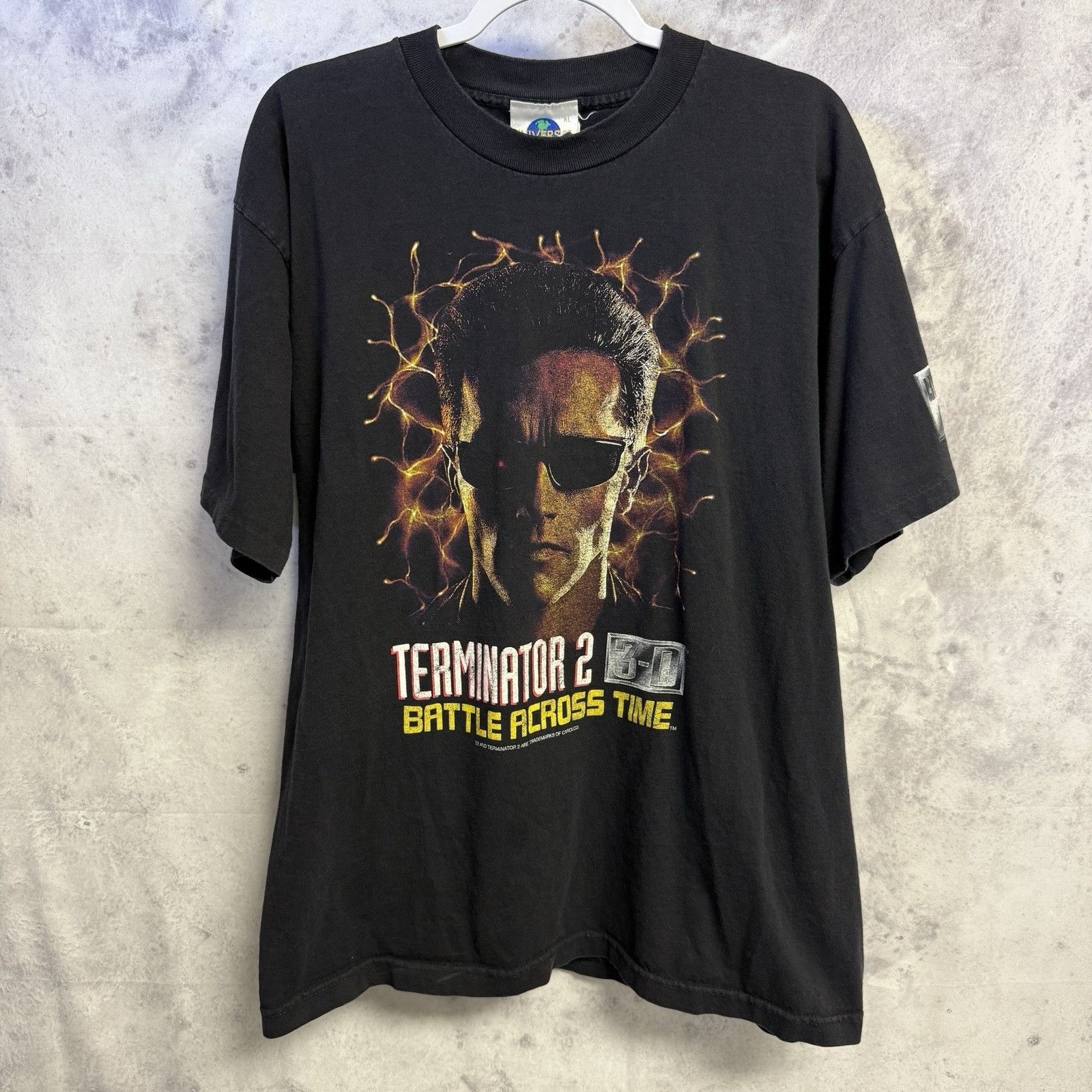 Universal Studios Vintage 90s Terminator 2 Single Stitch T Shirt XL 22x29 Univ Size US XL / EU 56 / 4 - 1 Thumbnail