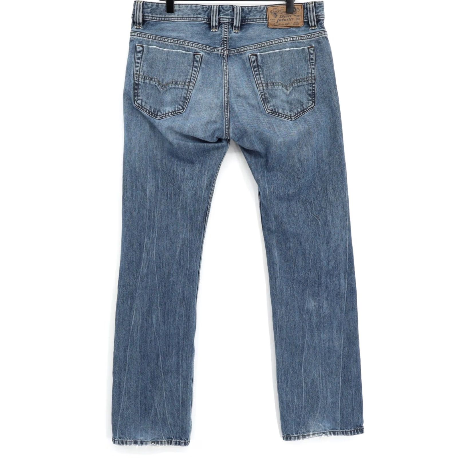 Diesel Diesel Viker Jeans Straight Blue 32X32 Denim 5-Pocket Button Fly Men’s Regular Rise 32 Inseam Vintage No Farbe Blue Size US 32 / EU 48 - 2 Thumbnail