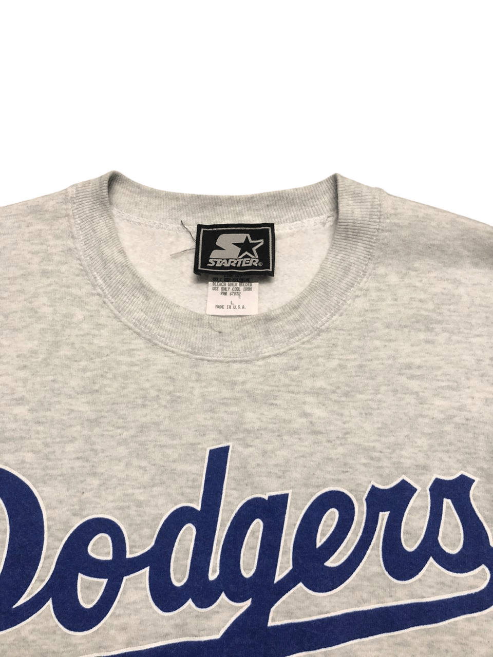 Starter Vintage 90s Starter Dodgers "NOMO 16" Crewneck Sweatshirt Size US L / EU 52-54 / 3 - 7 Thumbnail