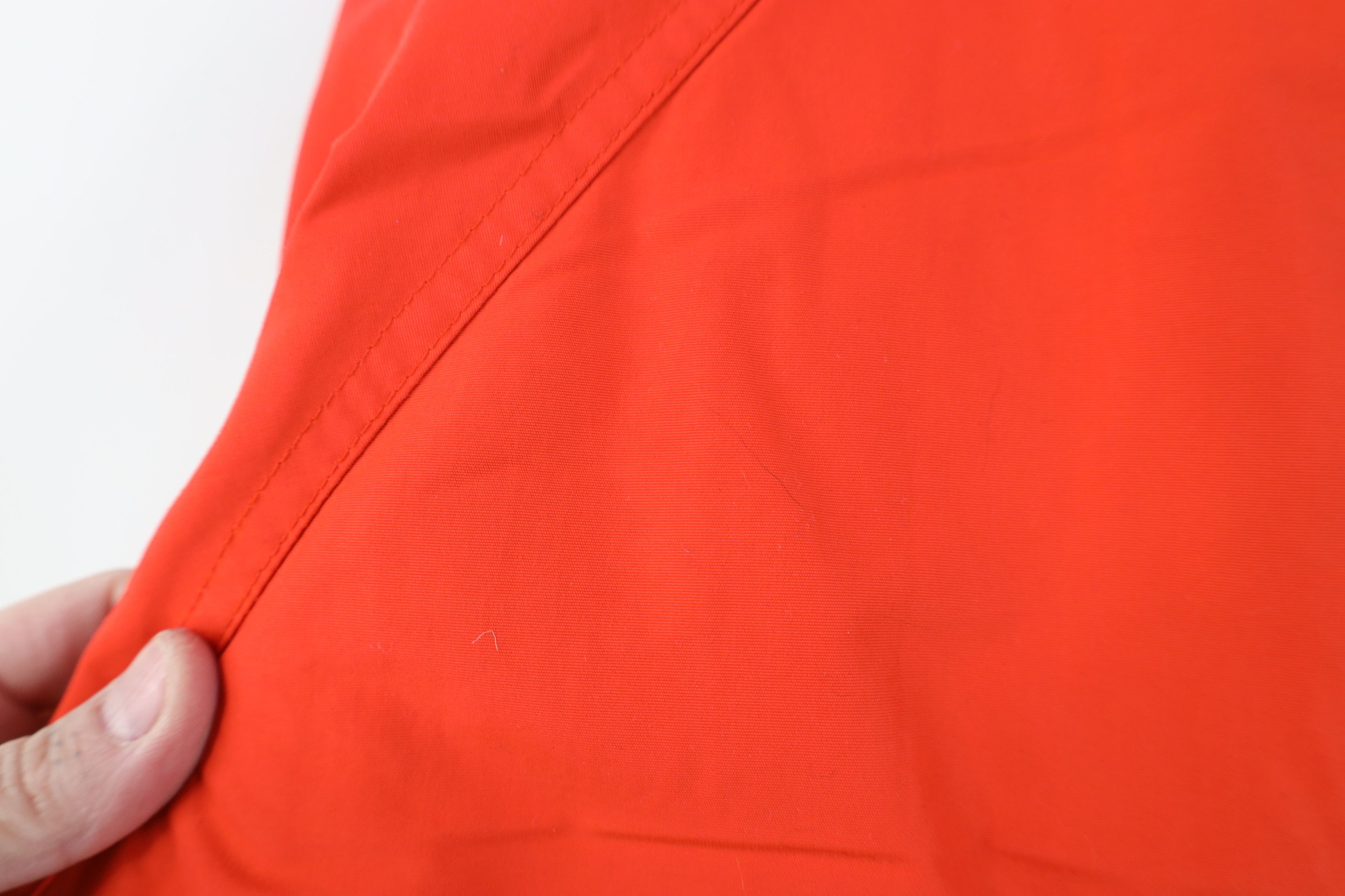 Lands' End Vintage 90s Lands End Fleece Lined Full Zip Jacket Orange Size US XXL / EU 58 / 5 - 13 Thumbnail