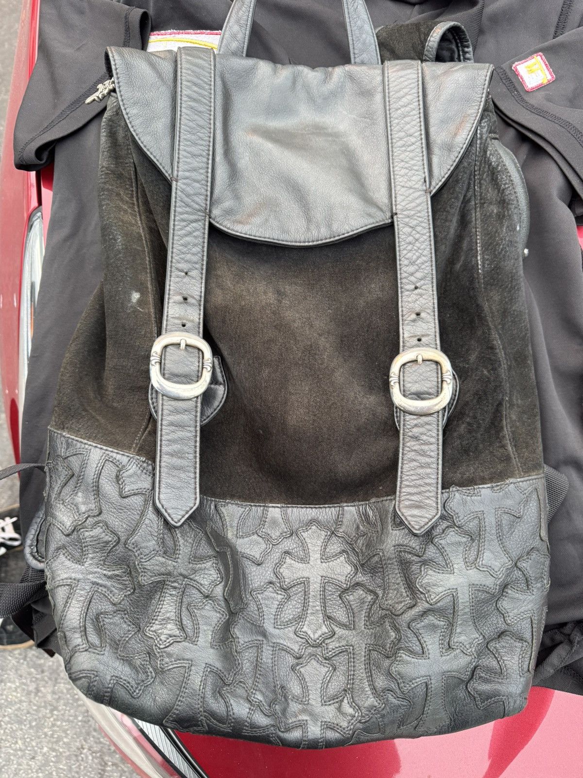Chrome Hearts Chrome Hearts Cemetery Cross Patches Gunslinger Backpack Size ONE SIZE - 3 Thumbnail