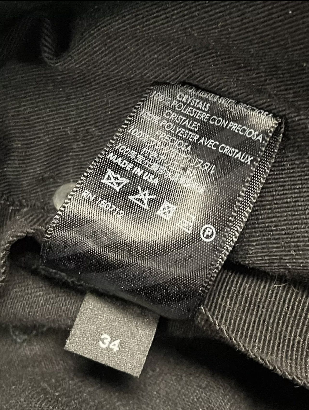 Amiri Size 34 - Amiri Crystal Patches MX1 Skinny Jeans $2,395 Size US 34 / EU 50 - 15 Thumbnail