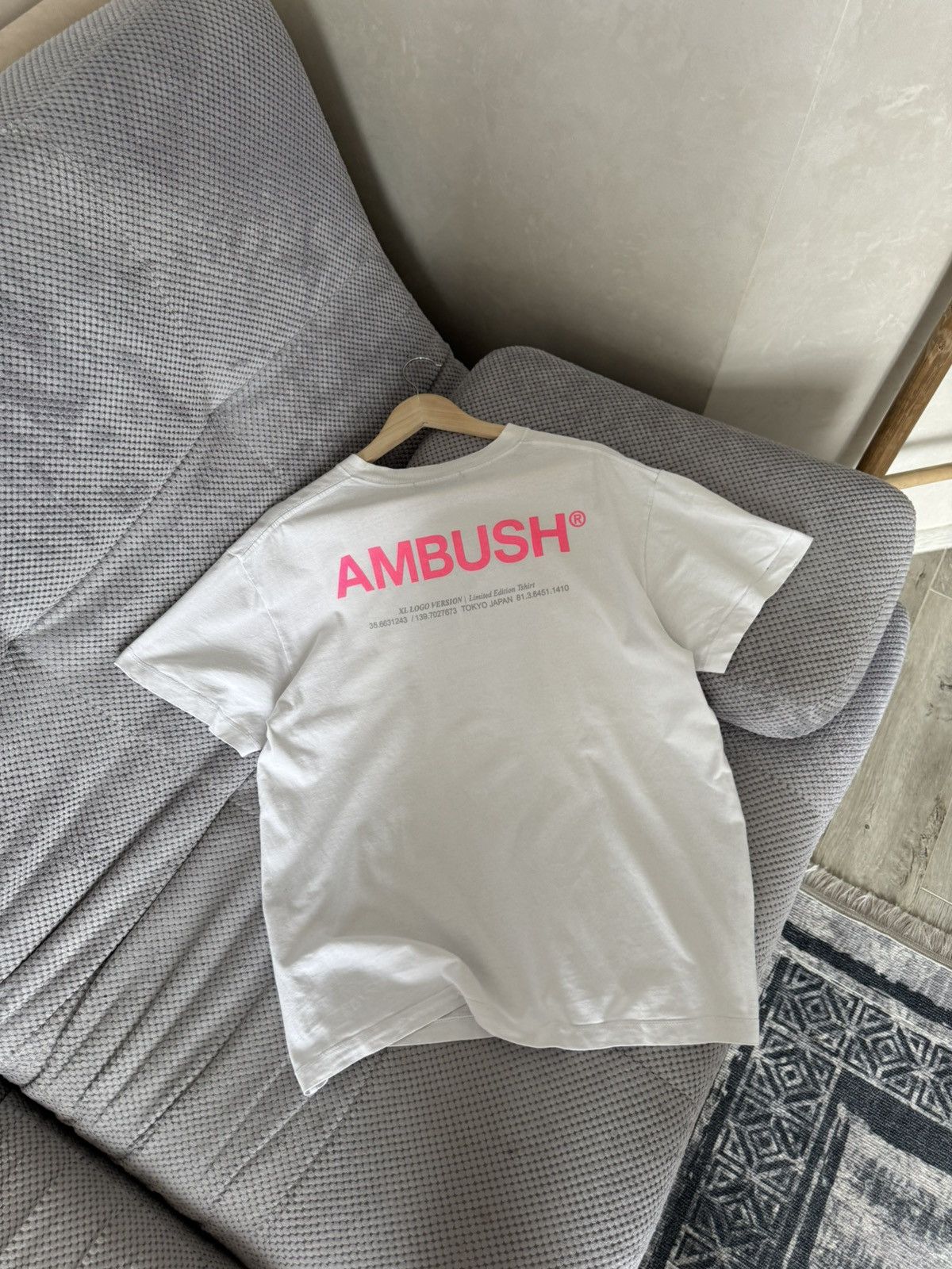 Ambush Design Ambush Tokyo Japan Limited Edition XL Logo Version Tee Size US M / EU 48-50 / 2 - 5 Thumbnail