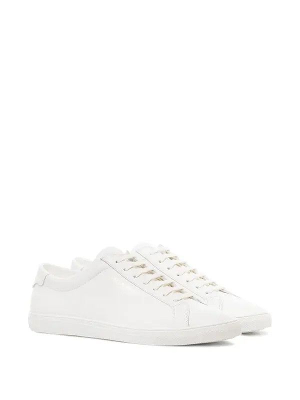 Saint Laurent Paris o1bcso1str0126 Andy Sneakers In Leather in White Size US 11.5 / EU 44-45 - 2 Thumbnail