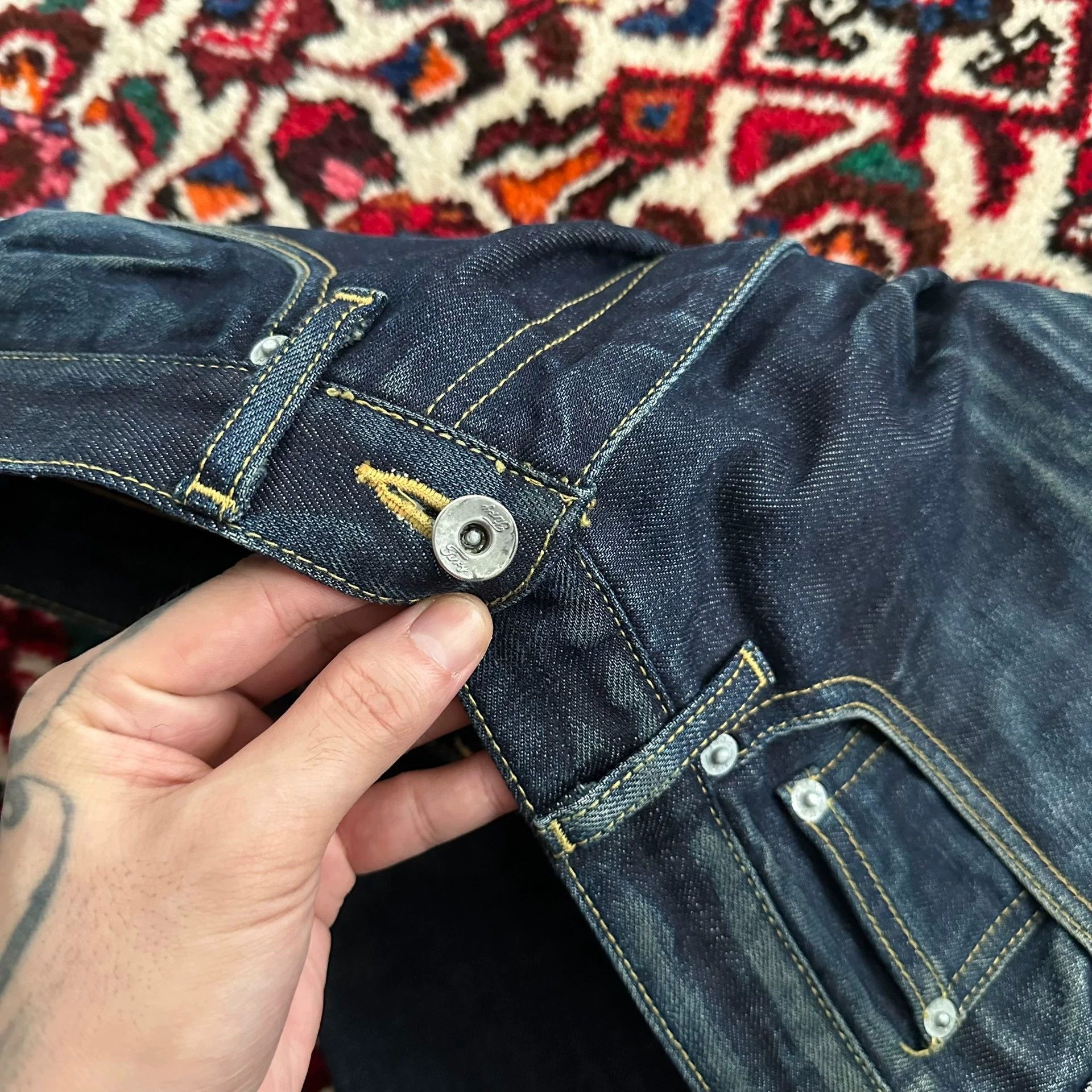 Neighborhood neighborhood 06ex mid S jeans 9.5/10 Size US 28 / EU 44 - 7 Thumbnail