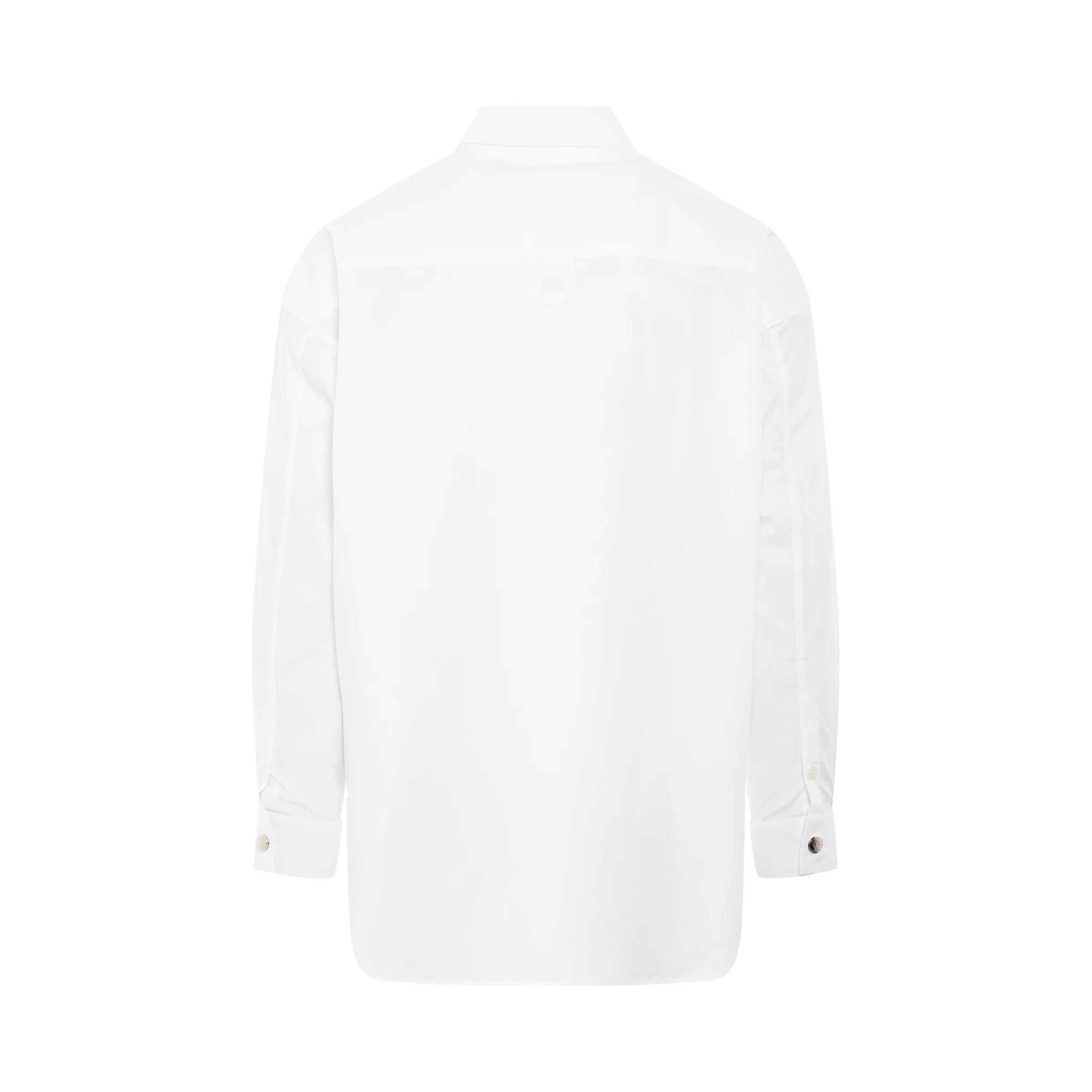 Jacquemus o1mris0824 Longue Shirt in White Size US L / EU 52-54 / 3 - 4 Thumbnail