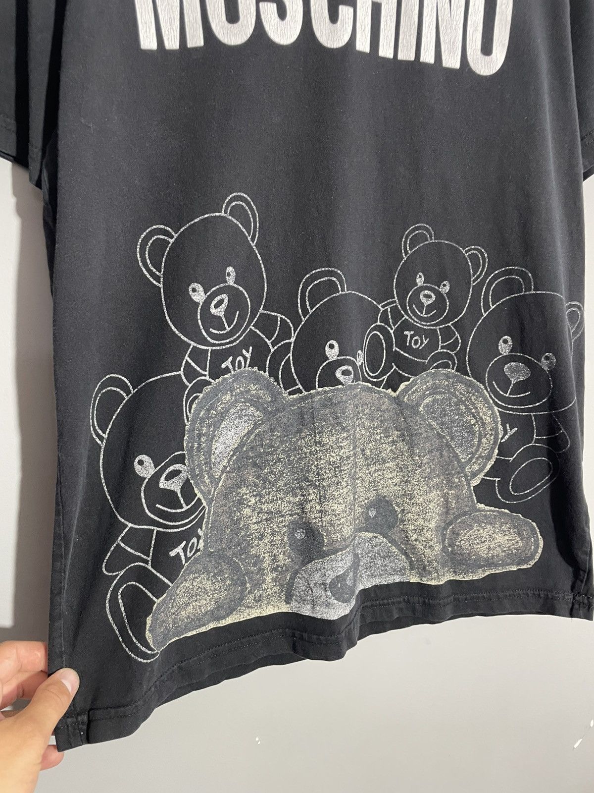 Moschino Moschino Couture Luxury Big Logo Tshirt size XL Size US XL / EU 56 / 4 - 4 Thumbnail
