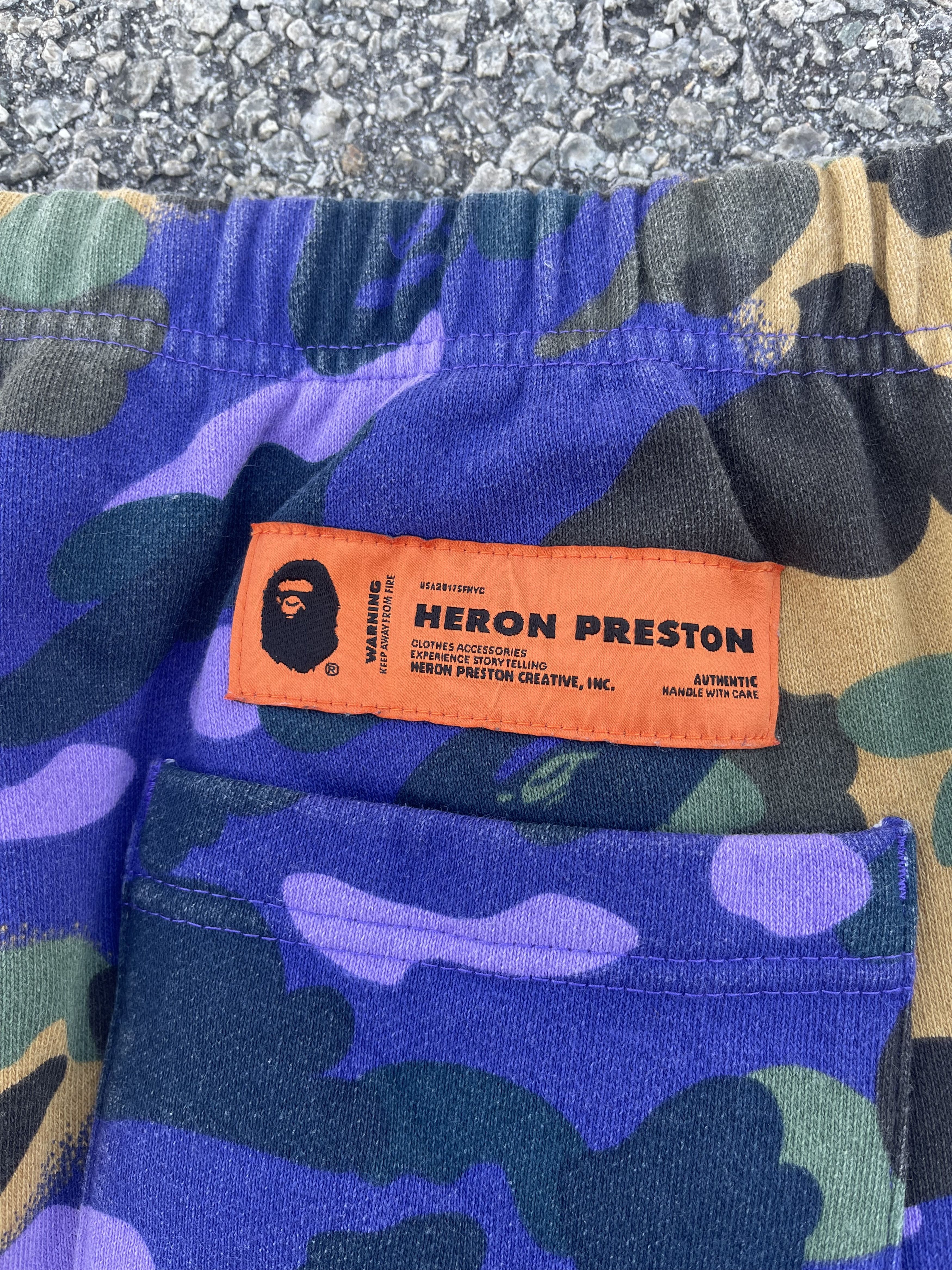 Bape × Heron Preston Bape x Heron Preston Sweat Pants Size US 33 - 17 Thumbnail