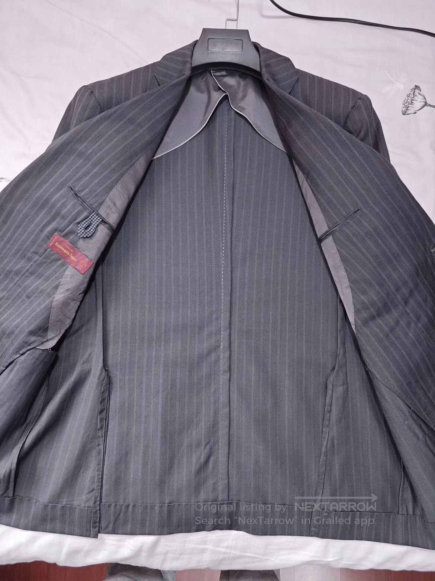 Ermenegildo Zegna Custom Zegna Wool Silk Blazer. Size US L / EU 52-54 / 3 - 8 Thumbnail