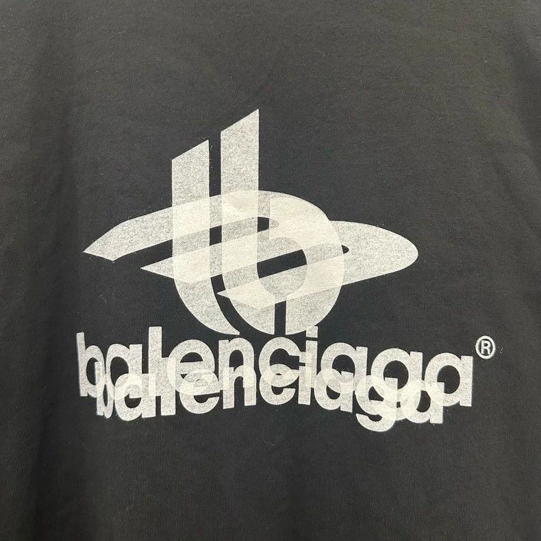 Balenciaga Balenciaga Overlapping phantom logo short sleeves Size US M / EU 48-50 / 2 - 5 Thumbnail