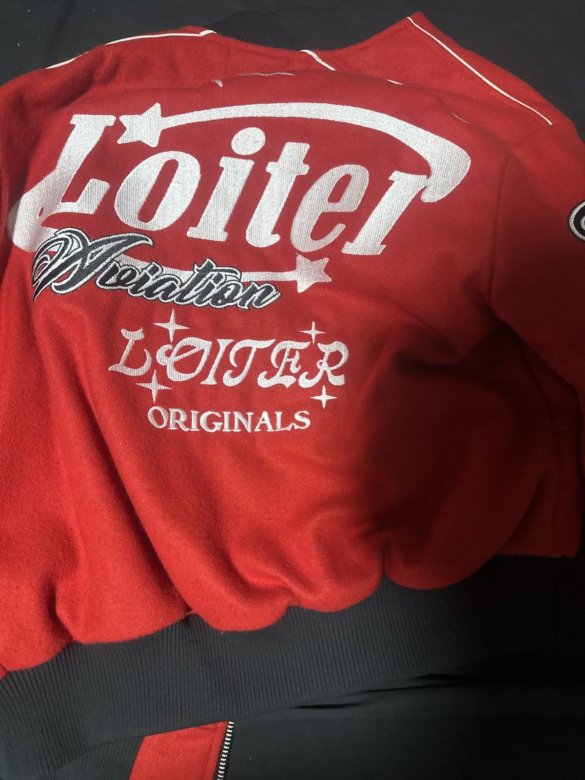 Other Red loiter jacket, white lettering Size US M / EU 48-50 / 2 - 1 Thumbnail