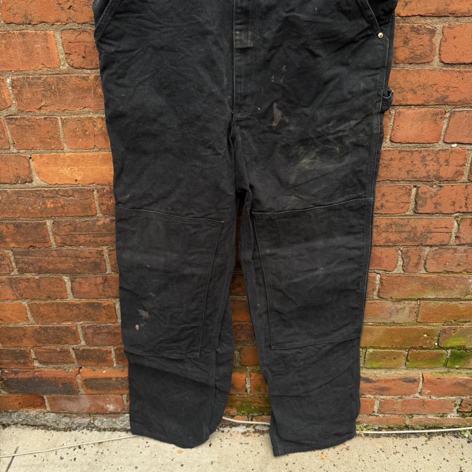 Carhartt vintage carhartt double knee overalls 00s 36x34 Size US 36 / EU 52 - 2 Thumbnail
