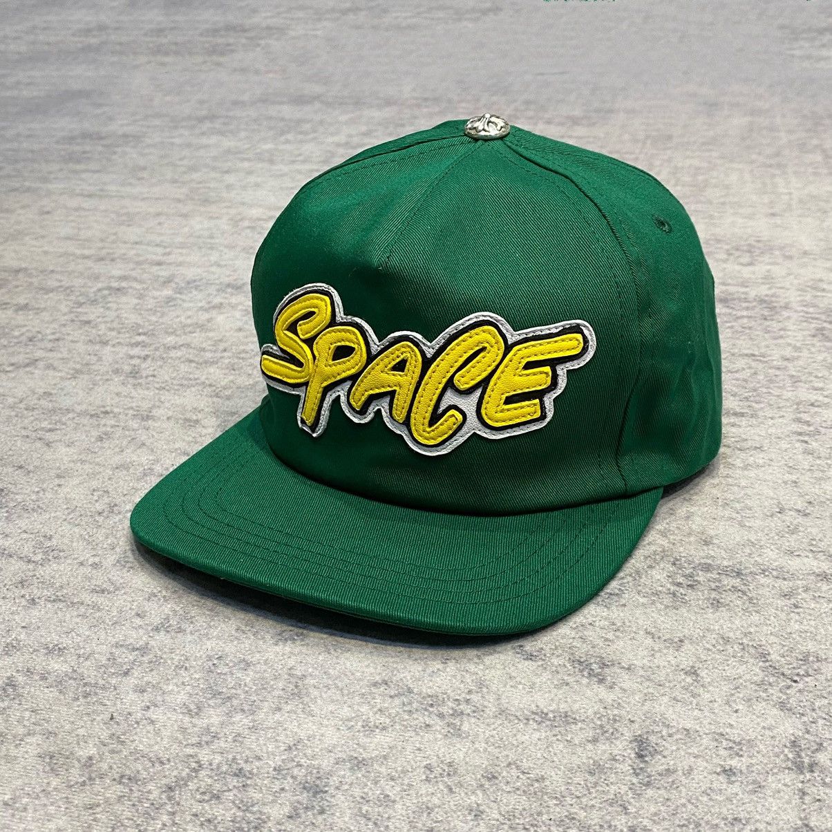 Chrome Hearts CHROME HEARTS UNSTRUCTURED Space patch trucker hat green Size ONE SIZE - 2 Thumbnail