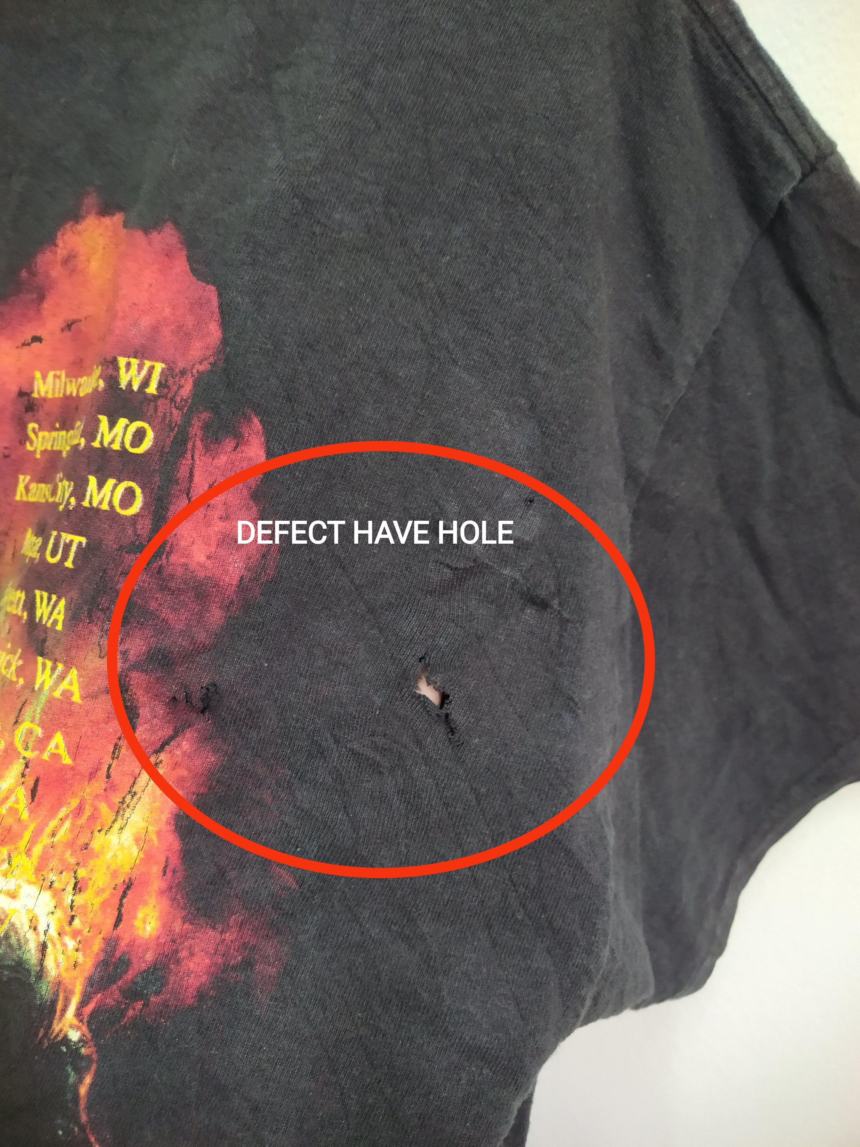 Band Tees Disturbed Indestructible Band Rock tour 2009 Size US L / EU 52-54 / 3 - 8 Thumbnail