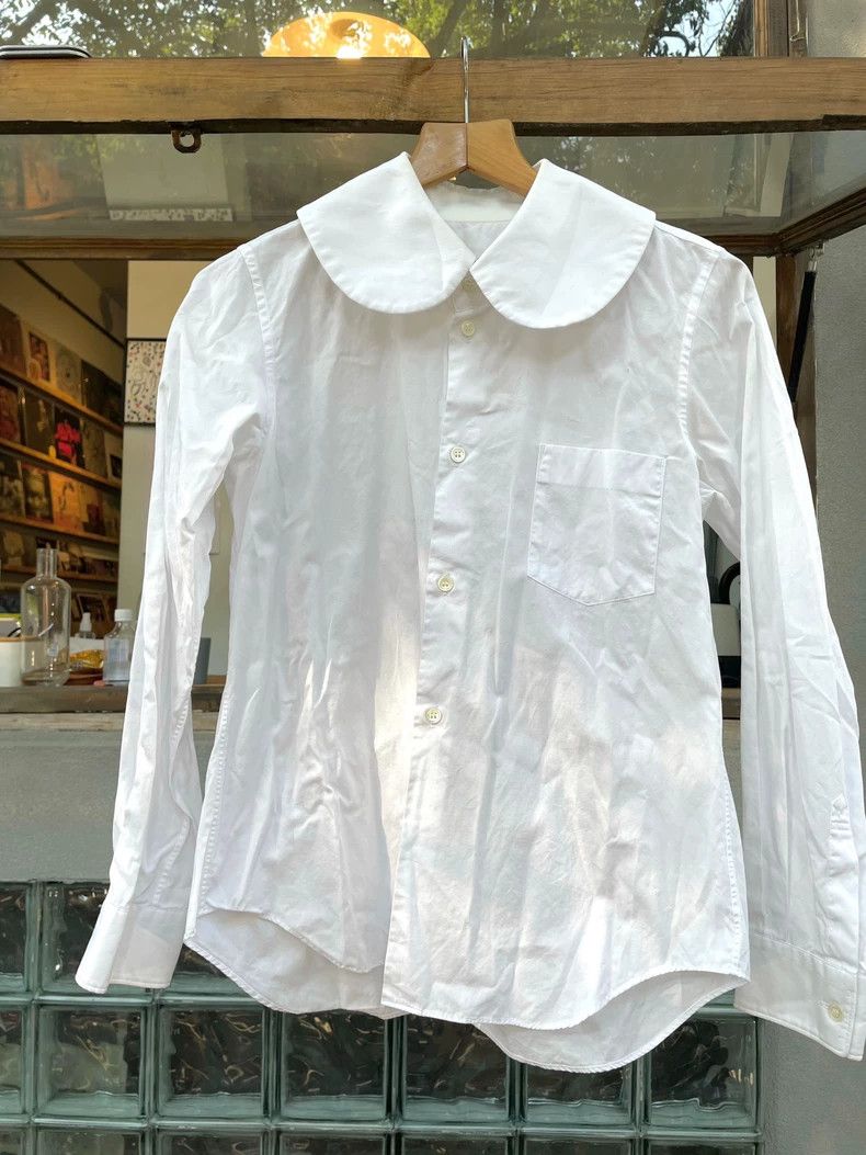 Comme des Garcons Comme Des Garcons Big Peter Pan Collar Shirt Size S / US 4 / IT 40 - 1 Thumbnail