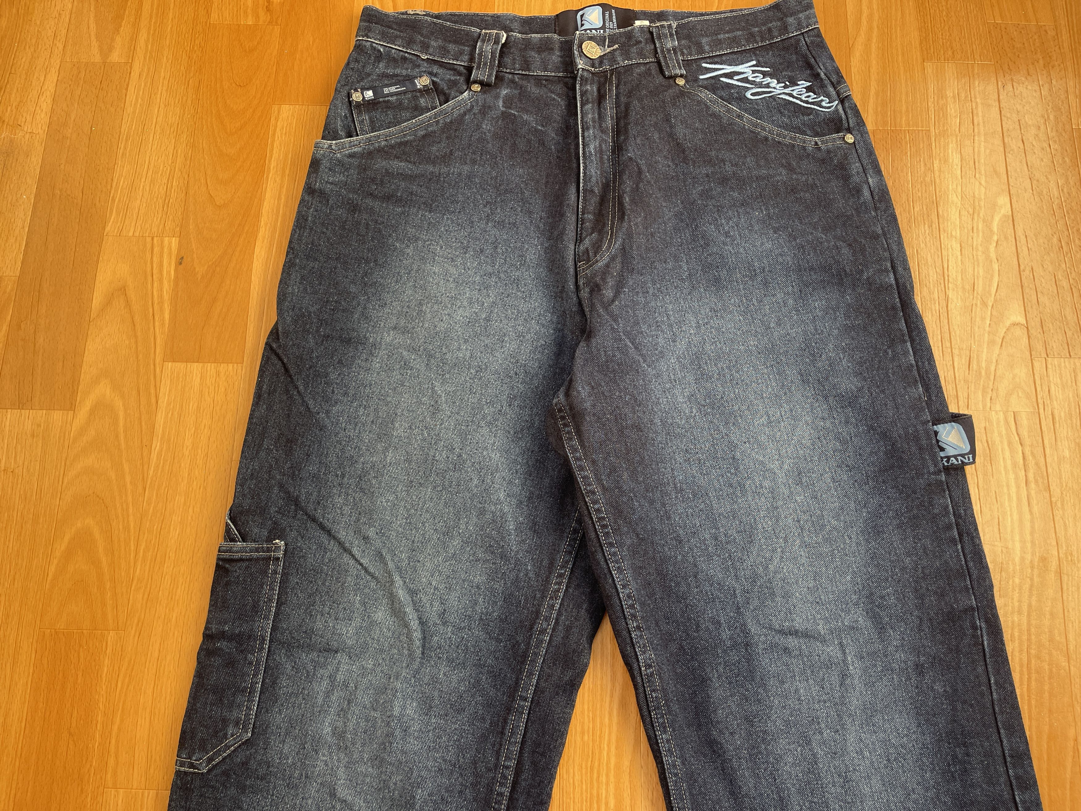 Karl Kani KARL KANI jeans, baggy, vintage Kani jeans, 90s hip hop W 32 Size US 32 / EU 48 - 9 Thumbnail