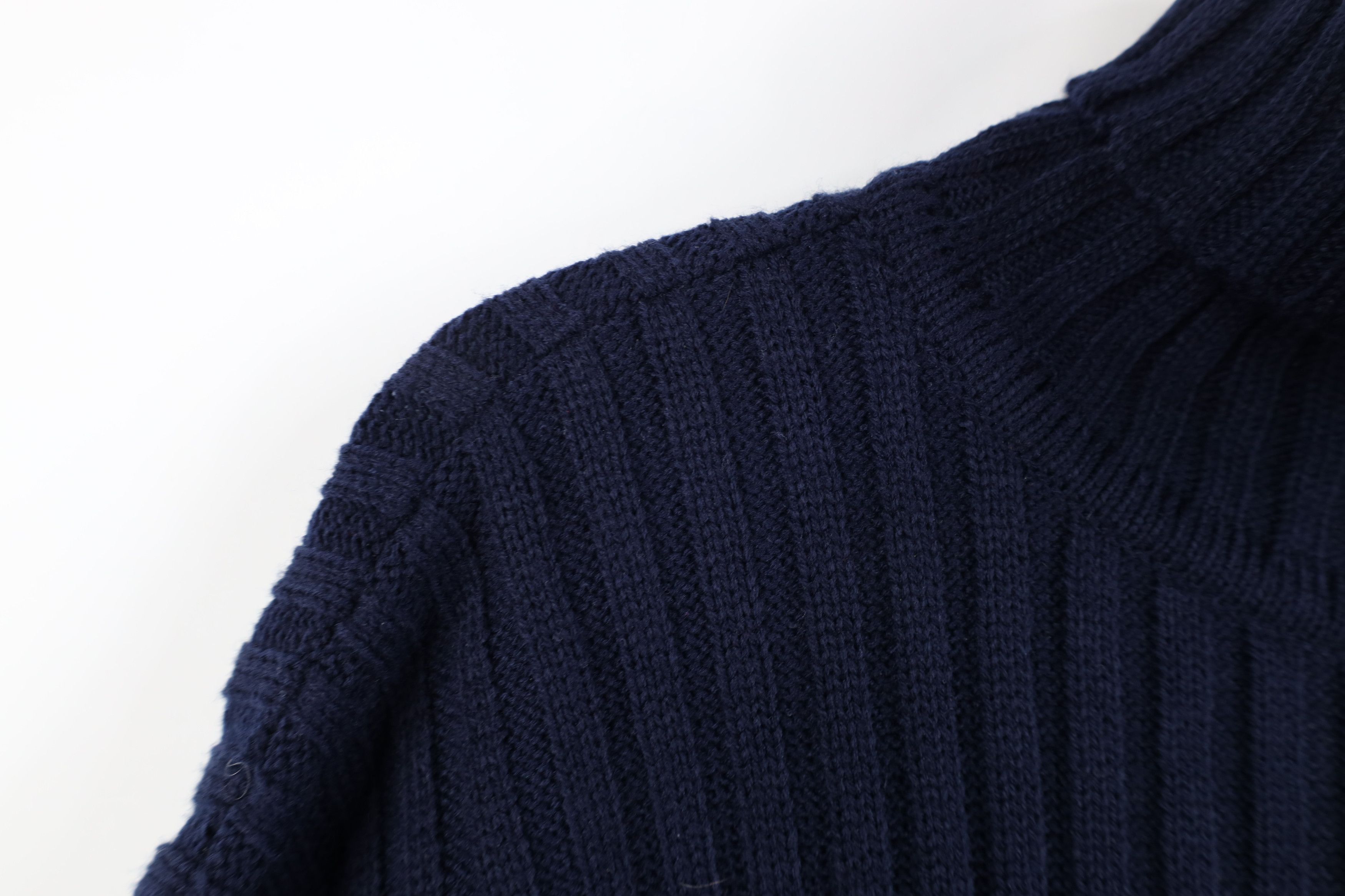 Vintage Deadstock Vintage 90s Y2K Streetwear Knit Turtleneck Sweater Size US L / EU 52-54 / 3 - 6 Thumbnail
