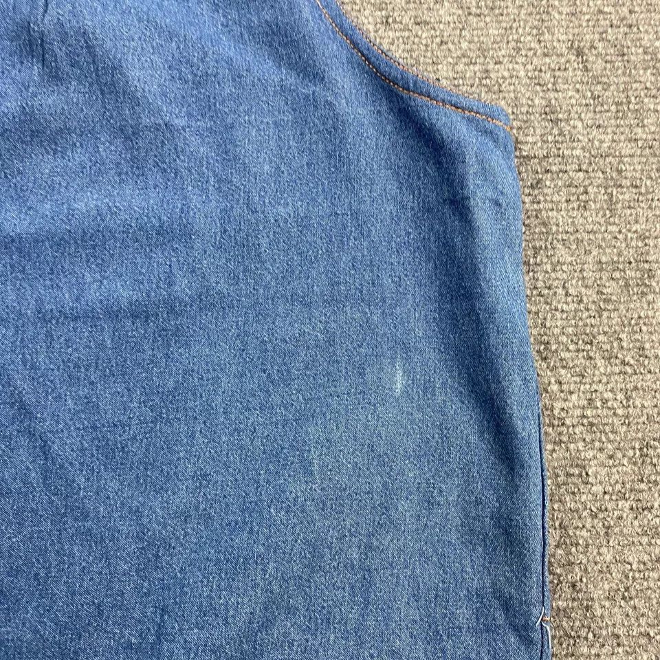 Other Kaktus Top Women's 1X Blue Denim Button Up Zoo Animals Size L / US 10 / IT 46 - 4 Thumbnail