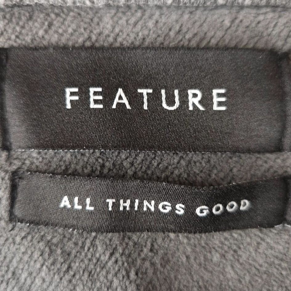 Vintage FEATURE Life Is Beautiful Festival Sweatshirt Hoodie Mens 3XL Gray USA Size US XXL / EU 58 / 5 - 7 Thumbnail