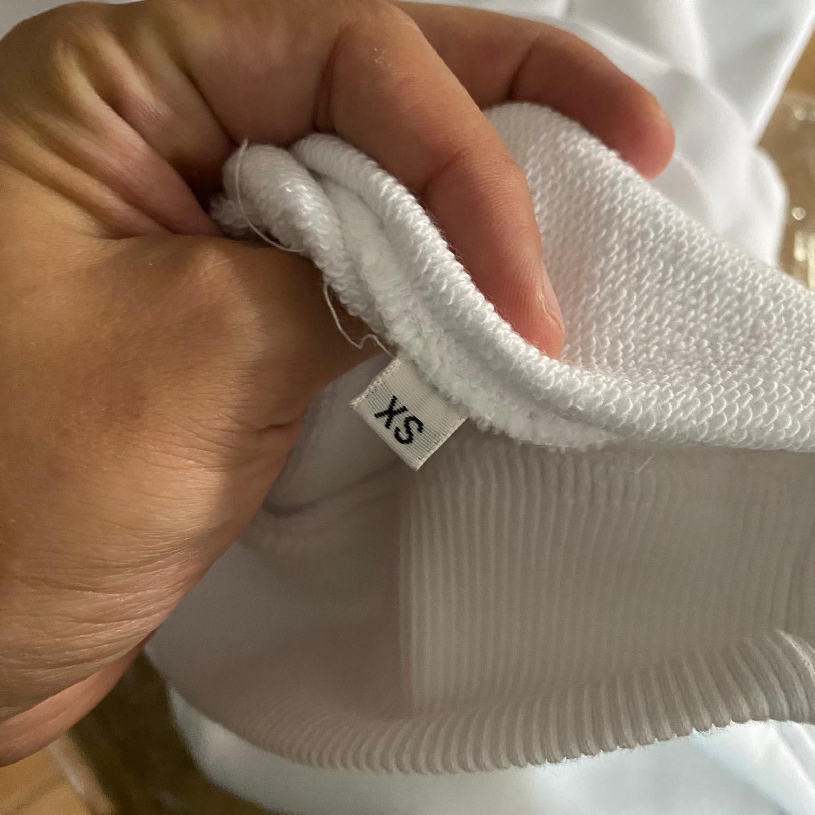 Givenchy White Embroidered Signature Logo Hoodie Size US XS / EU 42 / 0 - 6 Thumbnail