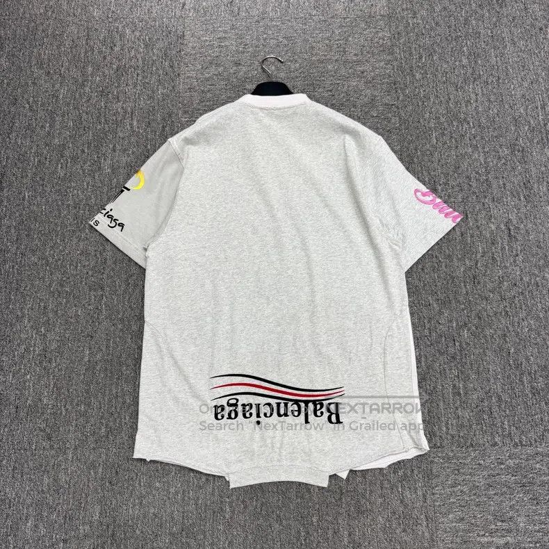 Balenciaga Balenciaga Inverted wheat ear patch short-sleeve Size US S / EU 44-46 / 1 - 7 Thumbnail