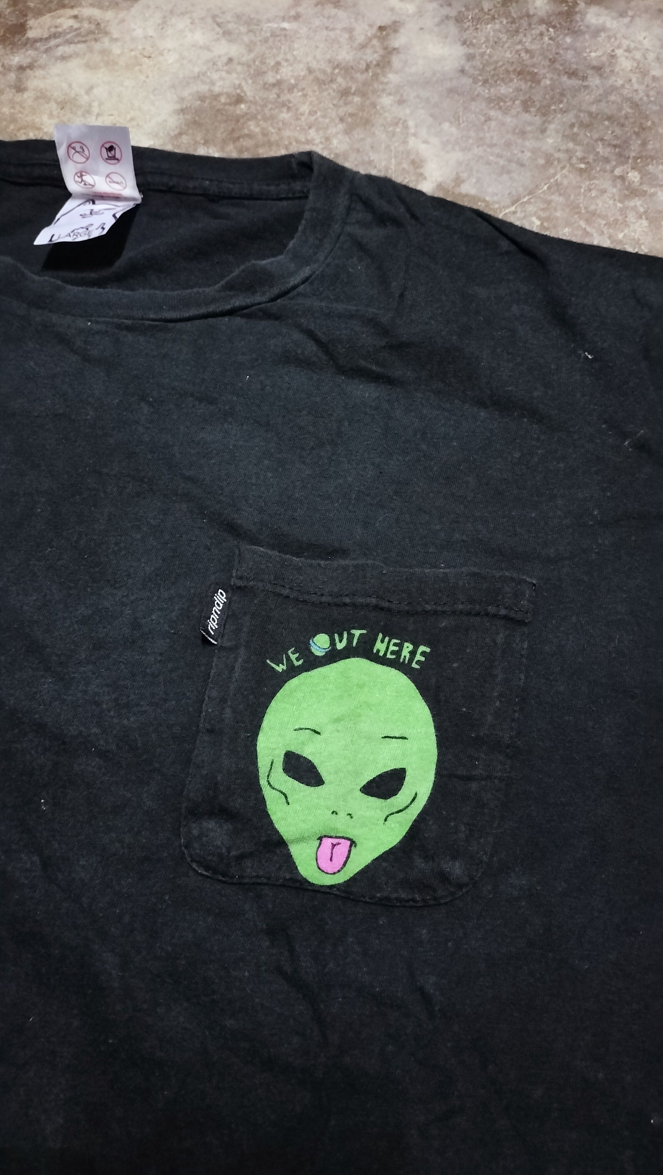RIPNDIP Vintage RipNdip Streetwear Pocket Tees Big Print Size US XL / EU 56 / 4 - 6 Thumbnail