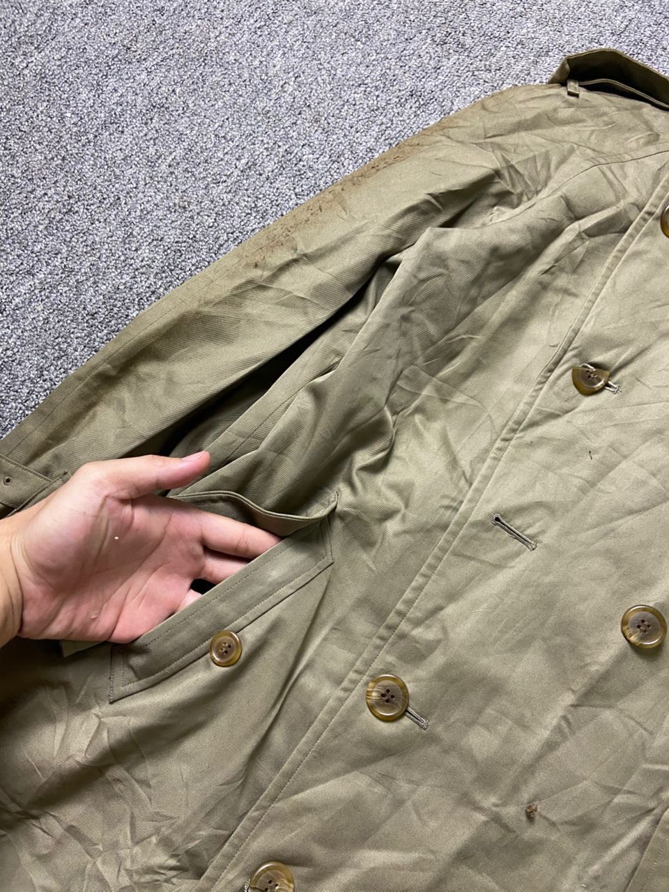 Burberry Prorsum Vintage Burberry Prorsum Trench Coat (189) Size US XXS / EU 40 - 8 Thumbnail