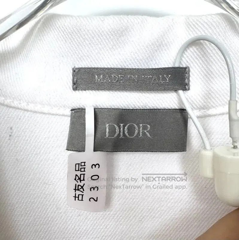 Dior Dior White Cotton Women's Jacket . Size XXL / US 16-18 / IT 52-54 - 5 Thumbnail