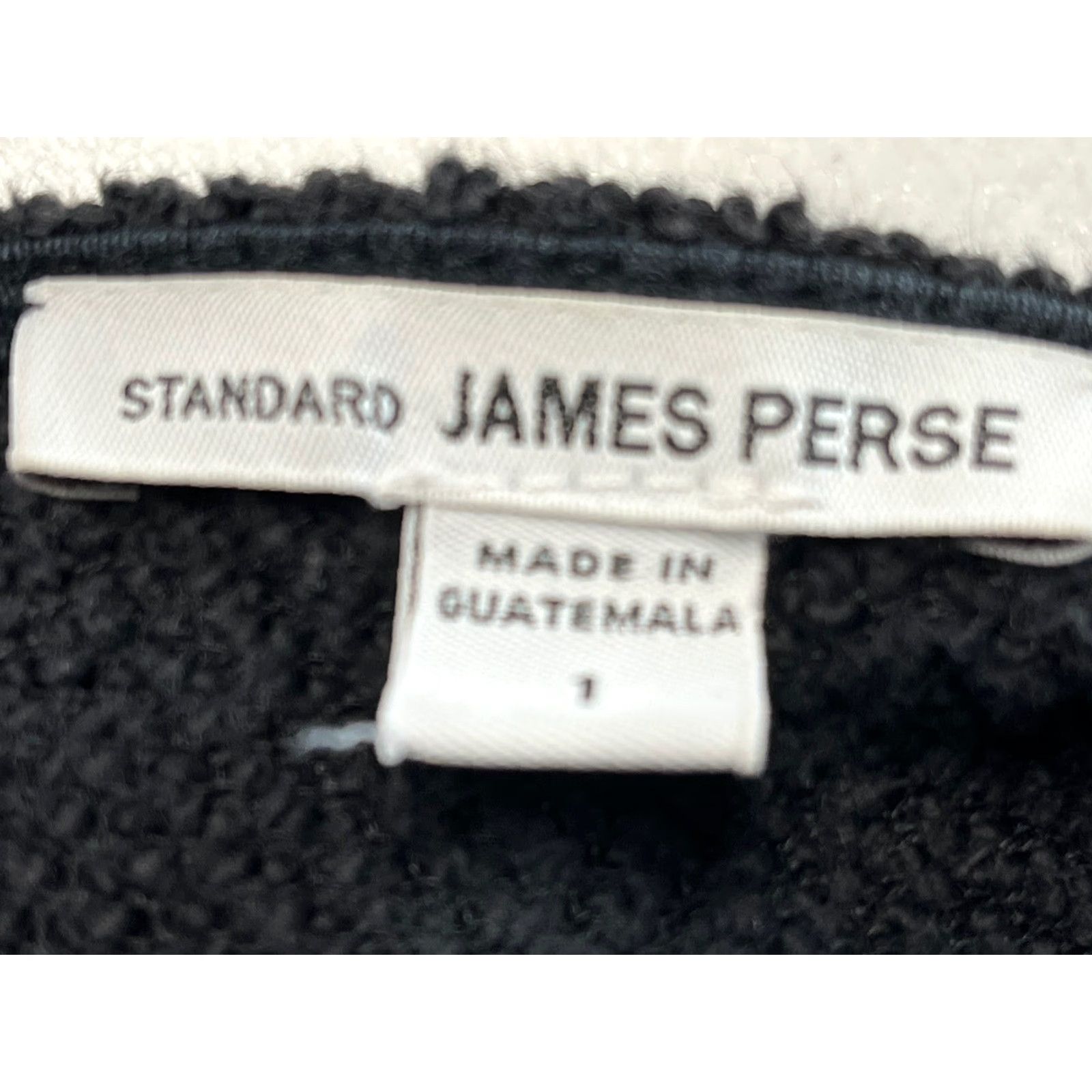 James Perse James Perse Cardigan Women Adult Sz 1 Black Open Front GUC Sweater Size XS / US 0-2 / IT 36-38 - 4 Thumbnail