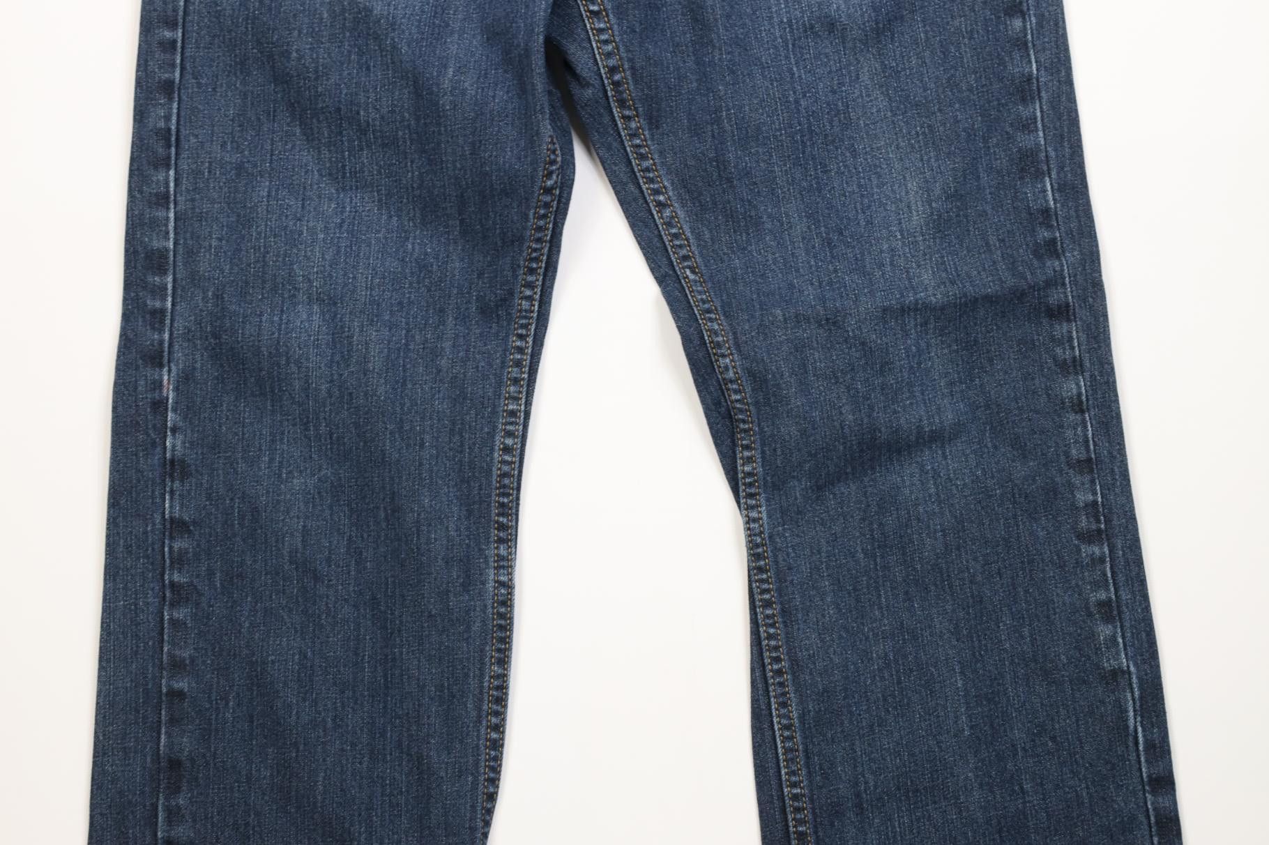 Levi's Vintage Y2K Levis 559 Relaxed Straight Wide Leg Jeans Cotton Size US 33 - 3 Thumbnail