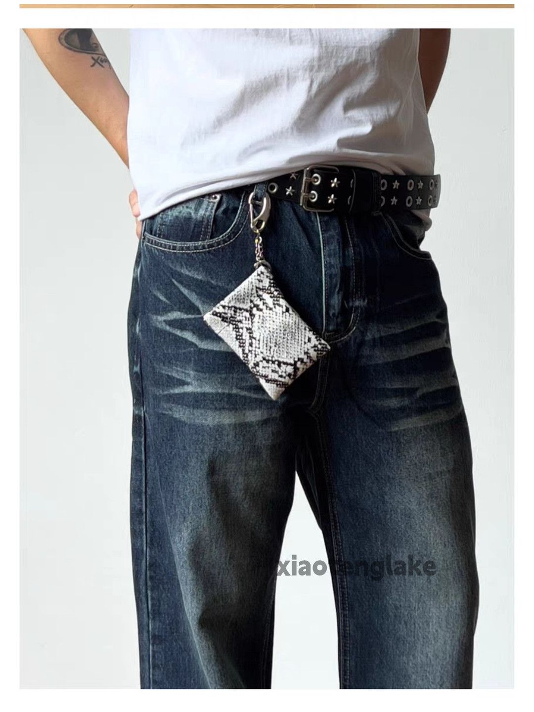 Jean xz vintage distressed faded cleanfit yuppie jeans Size US 28 / EU 44 - 6 Thumbnail