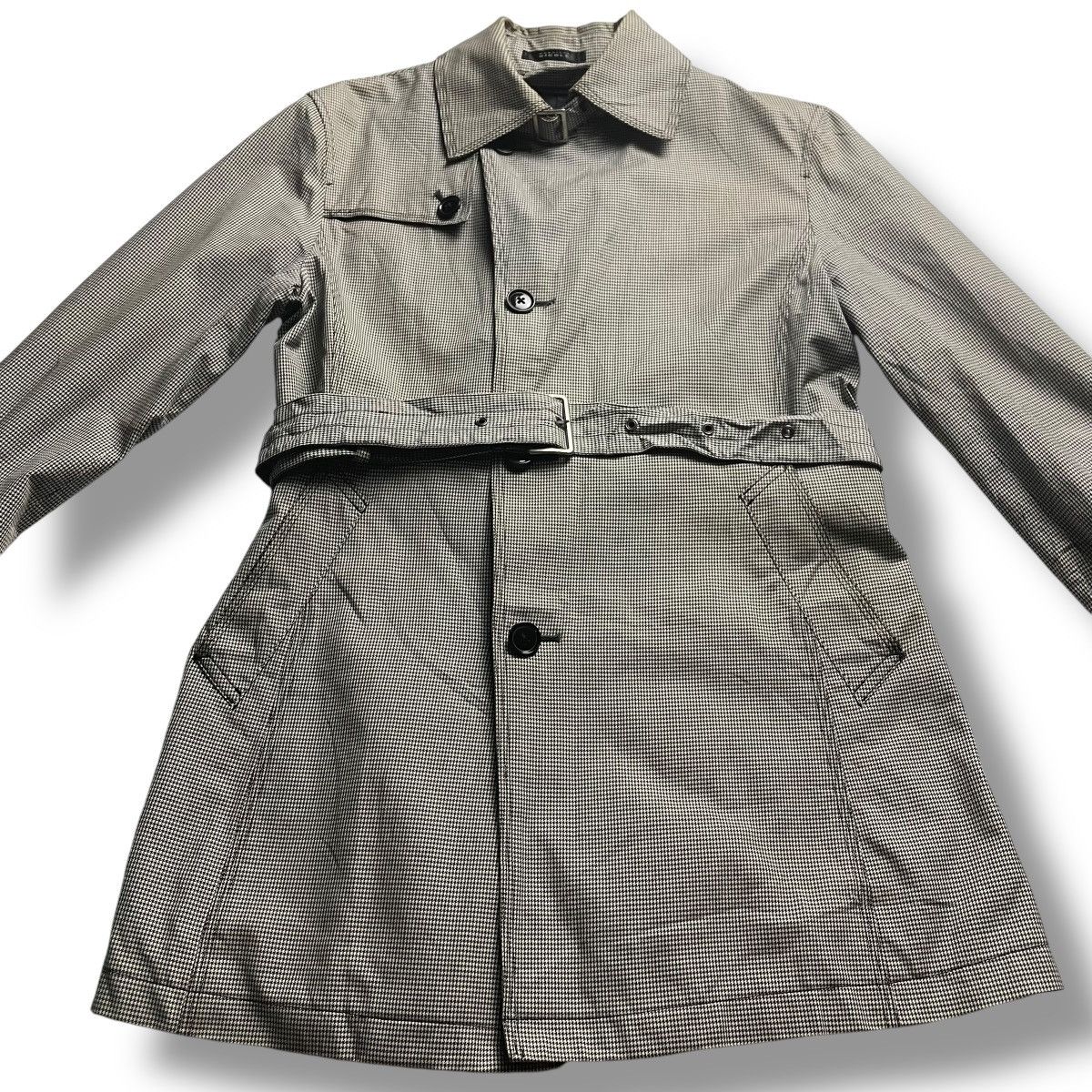 Japanese Brand × Nicole Club 🇯🇵 MONSIEUR NICOLE TRENCH COAT JACKET Size US M / EU 48-50 / 2 - 6 Thumbnail