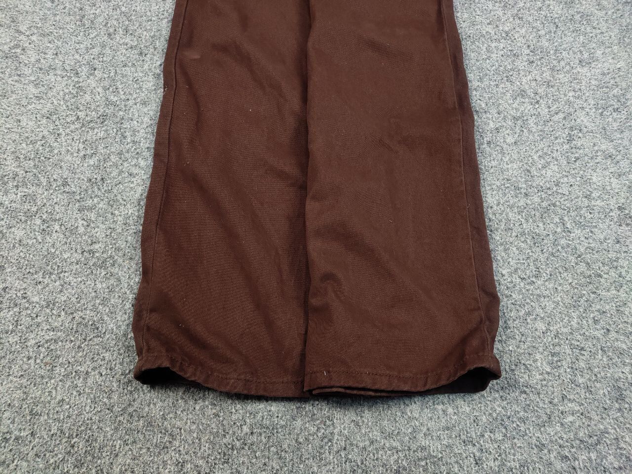 Japanese Brand Vintage 90's Japanese Brown Beggy Cargo Pants Y2K Hype Style Size US 30 / EU 46 - 9 Thumbnail